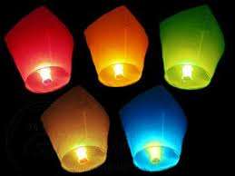 sky lanterns