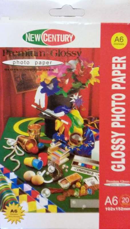 Glossy A6 Photo Paper - 20 Sheets ** 2 ON AUCTION **