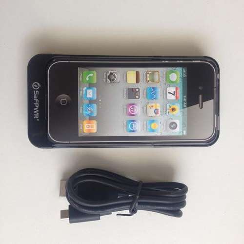 Apple iPhone 4 & 4S External Power Pack Case and Rechargeable Backup Battery Charger