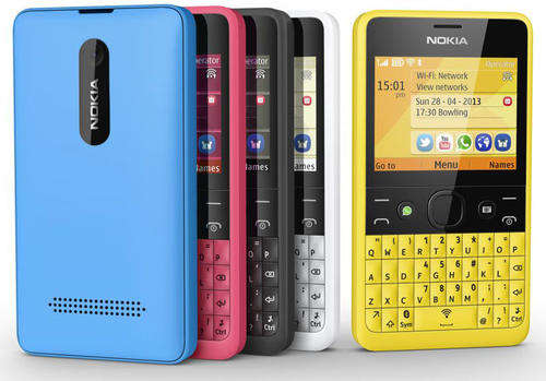 Nokia Asha 210.3 Black 2.0 MP Camera Stereo FM Radio Bluetooth Unlocked GSM Cell Phone
