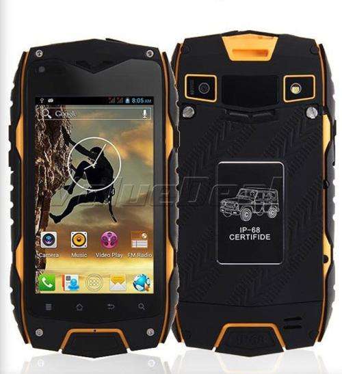original Jeep Z6 MTK6572 Dual Core IPS rugged Smartphone IP68 Waterproof phone GPS Android Dustproof