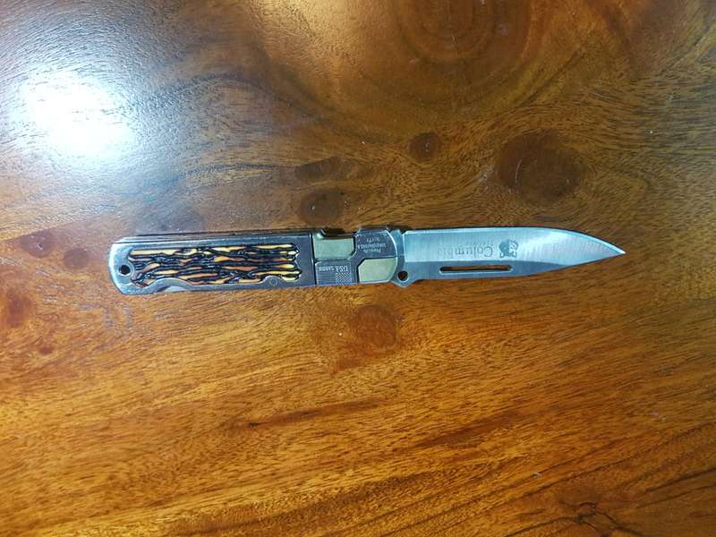 Second Hand Sharp Folding Pocket Knife - Very Good Condition