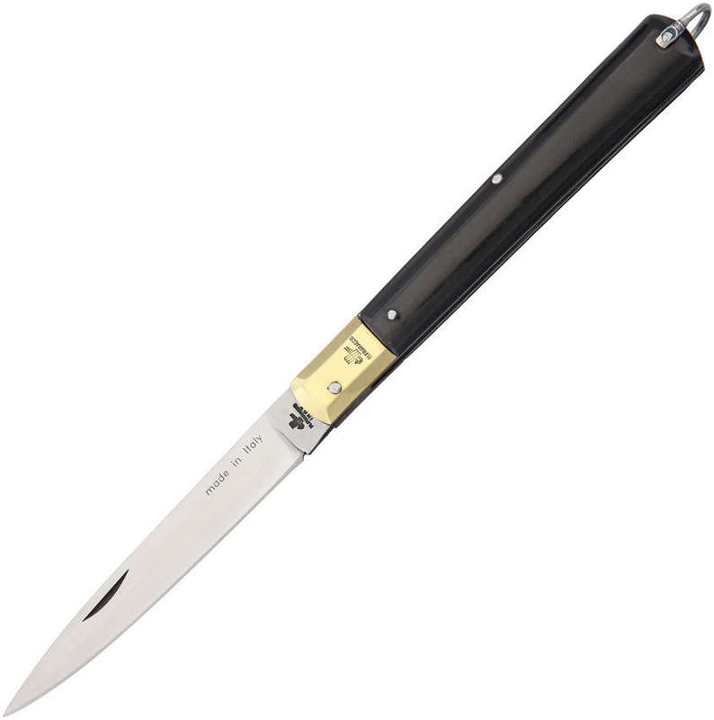 CUSTOM ITALIAN STILETTO - Made in Italy, Traditional Old School Sicilian Style Folding Knife