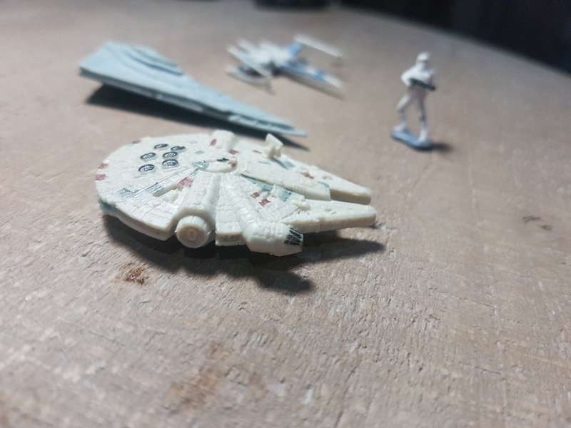 Vintage Star Wars Miniature Collectables - Micro Machines & Hot Wheels
