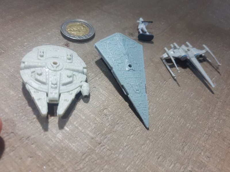 Vintage Star Wars Miniature Collectables - Micro Machines & Hot Wheels