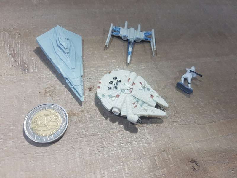 Vintage Star Wars Miniature Collectables - Micro Machines & Hot Wheels