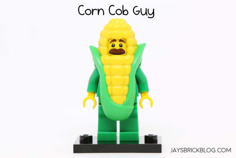 Original Lego Minifig - Corn Cob Guy (col289) - CLEARANCE SALE
