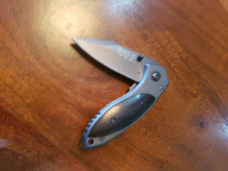 Dark Compact Gentlemen's Frame Lock Pocket Knife - CLEARANCE