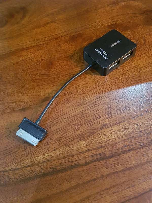 4 Port USB OTG Hub for Samsung Galaxy Tablets - CLEARANCE