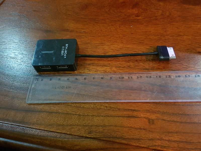 4 Port USB OTG Hub for Samsung Galaxy Tablets - CLEARANCE