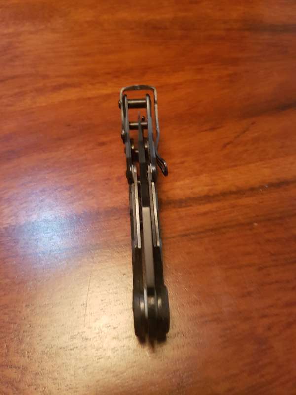 Camo Saefty Frame Folding Lock Pocket Knife - Good as New