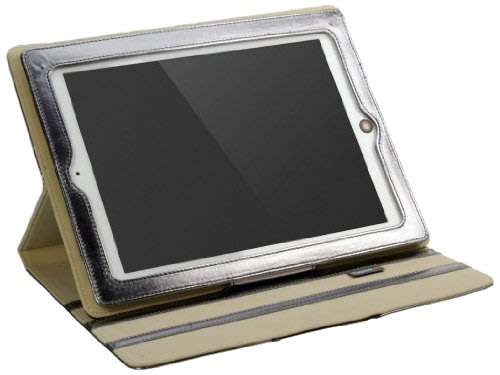 Cygnett Metallic High-Gloss Folio Mulit-view Case for iPad 1 to 6 (damaged box)