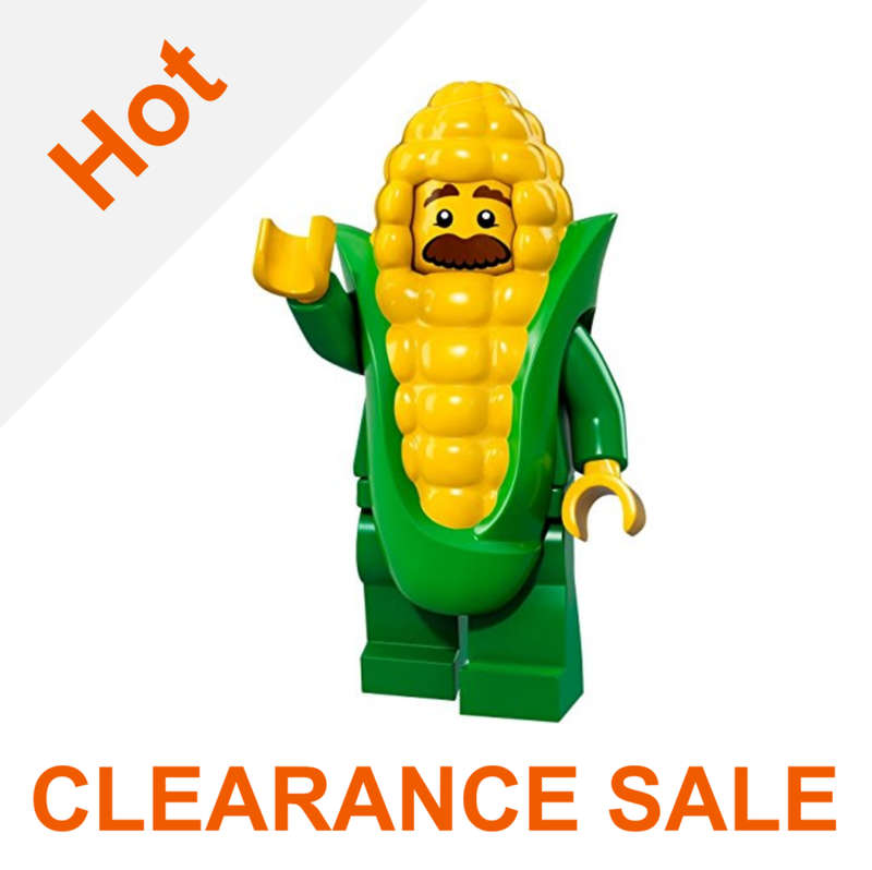 Original Lego Minifig - Corn Cob Guy (col289) - CLEARANCE SALE