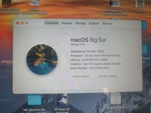 Macbook Air 2017 EXCELLENT CONDITION
