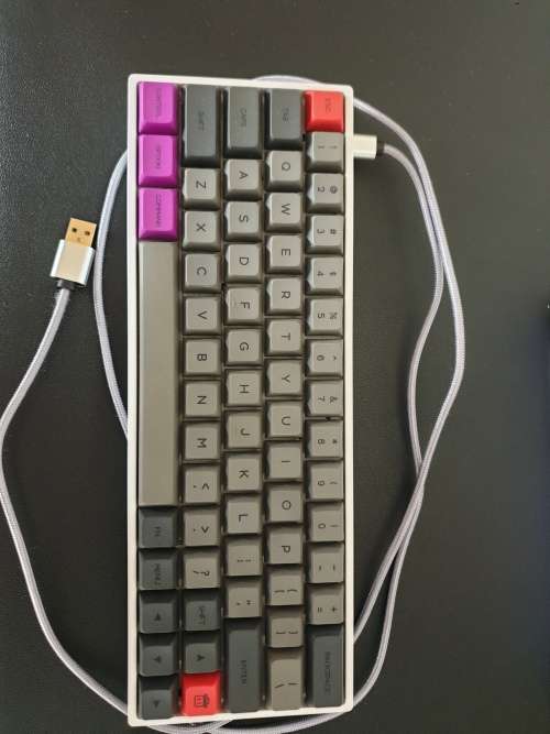 Mechanical Gaming Keyboard, 61 Keys (Gateron Optical Brown)