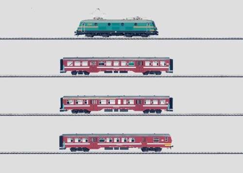 Marklin HO Gauge 26530: Electric Push/Pull Train for Commuter Service, Era IV