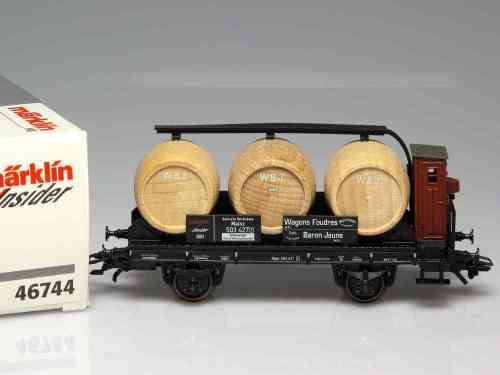 Marklin 46744: HO Gauge Wine Barrel Car