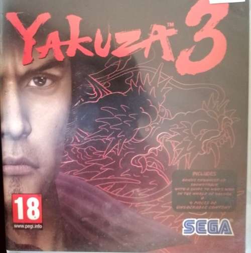 YAKUZA 3 (Includes Bonus CD) Complete.