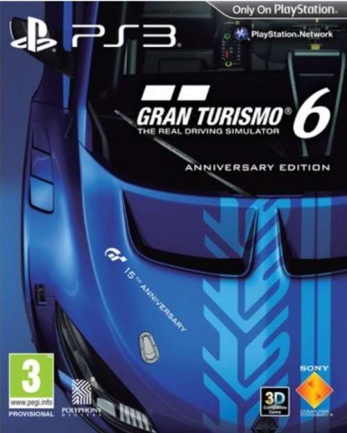 GRAN TURISMO 6 ANNIVERSARY EDITION
