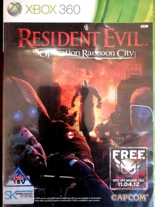 RESIDENT EVIL OPERATION RACCOON CITY