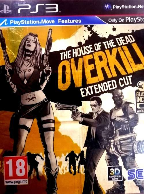 HOUSE OF THE DEAD OVERKILL(With Manuels)