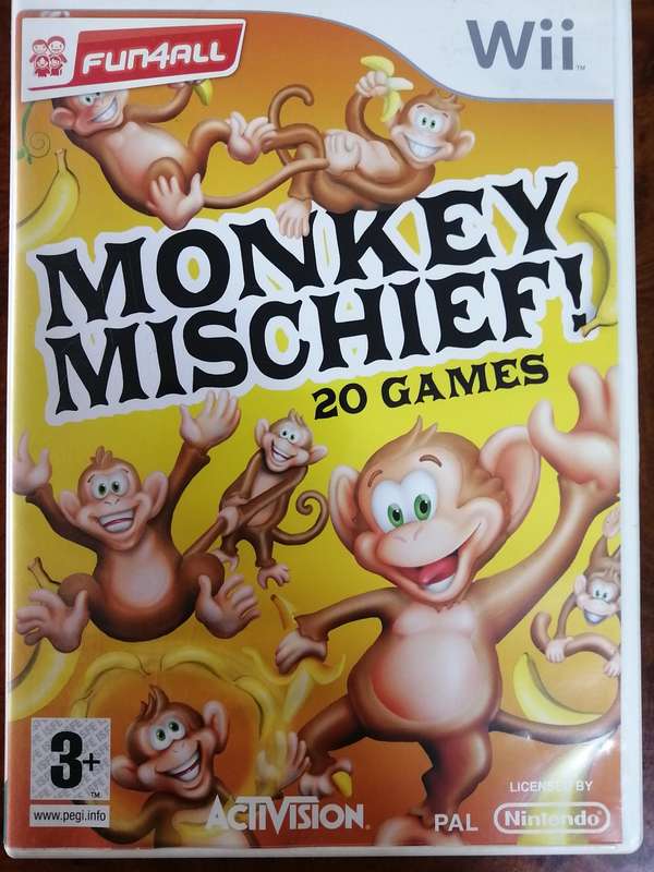 MONKEY MISCHIEF 20 GAMES
