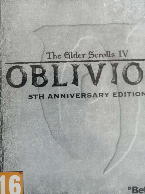 ELDER SCROLLS 4 OBLIVION 5TH ANNIVERSARY EDITION