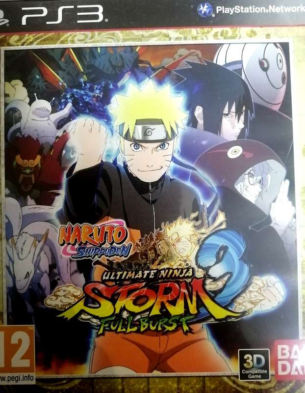 NARUTO ULTIMATE NINJA STORM FULL BURST (Great Condition)