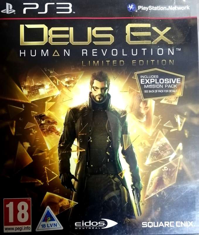DEUS X HUMAN REVOLTION LIMITED EDITION