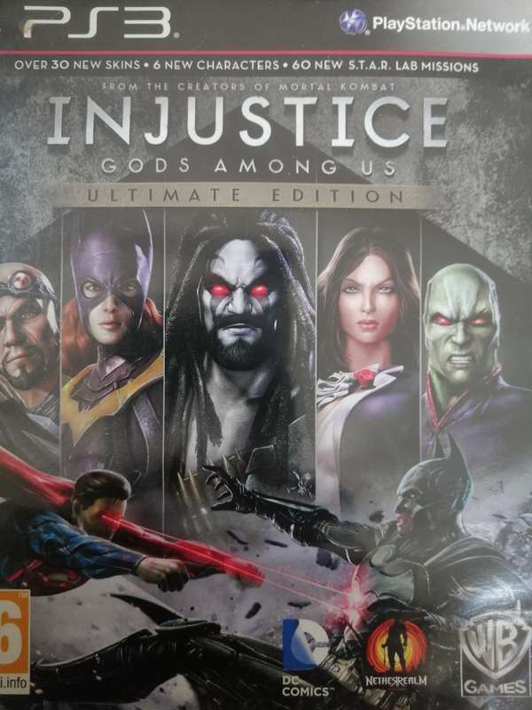 INJUSTICE GODS AMONG US ULTIMATE EDITION Great Condition!