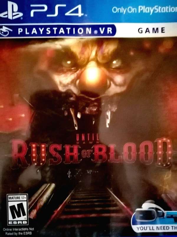 UNTIL DAWN RUSH OF BLOOD(PSVR)
