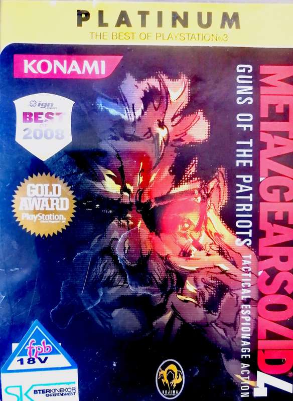 METAL GEAR SOLID GUNS OF THE PATRIOTS