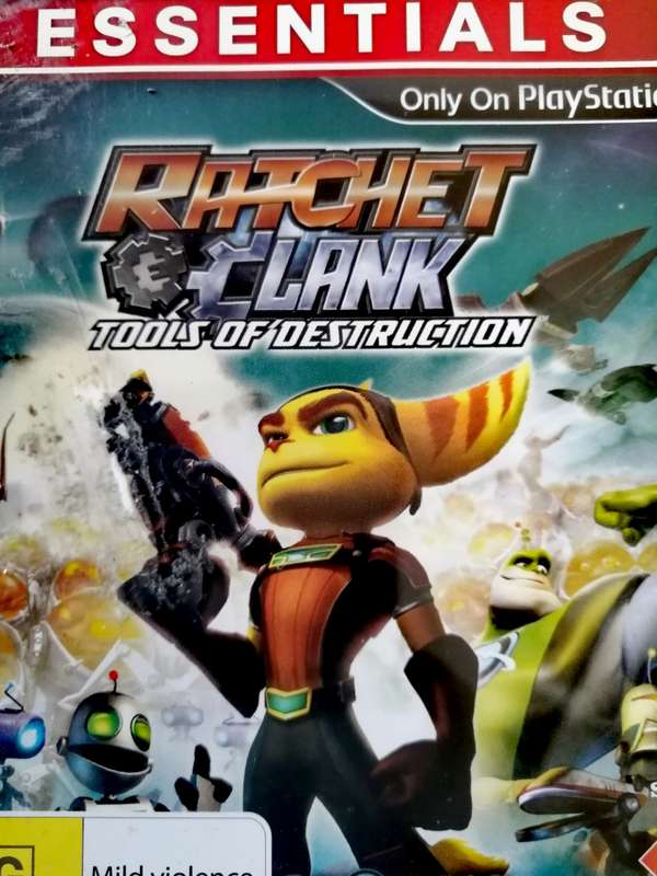 RATCHET AND CLANK TOOLS OF DESTRUCTION
