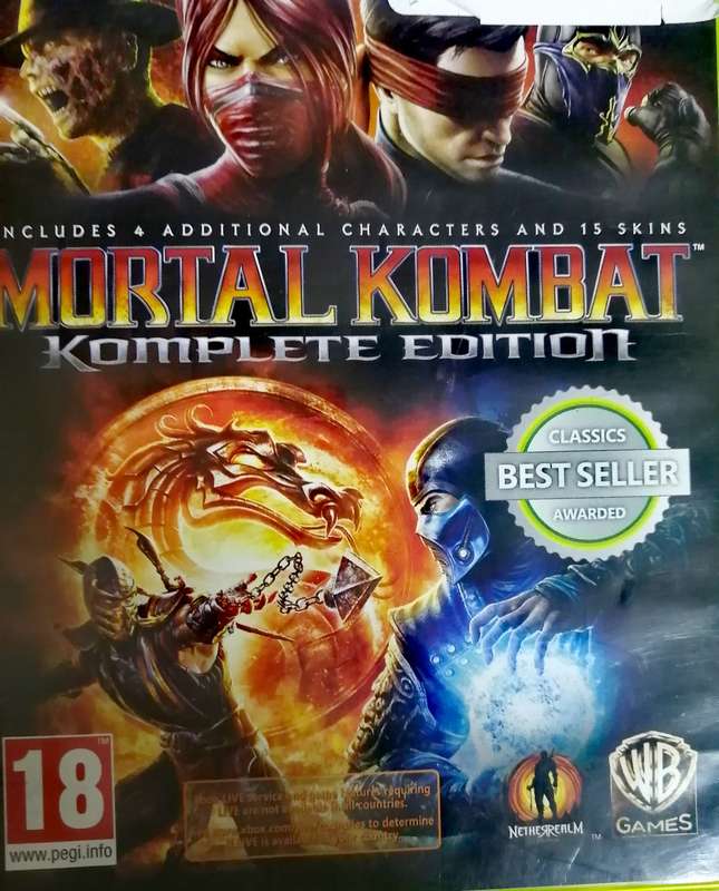 MORTAL KOMBAT KOMPLETE EDITION