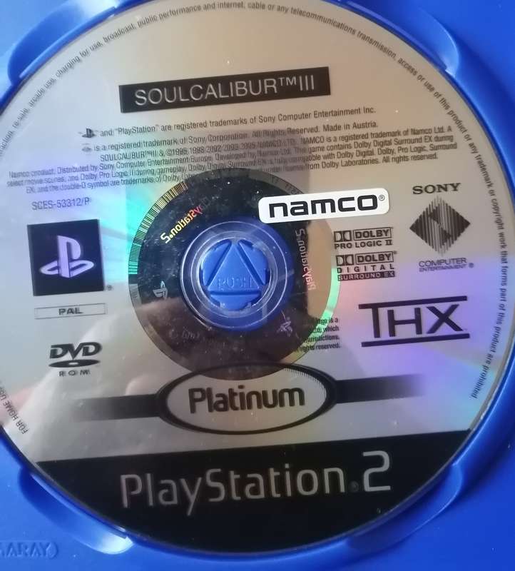 SOUL CALIBER 3 PS2(Disk only)