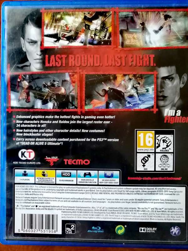 DEAD OR ALIVE 5