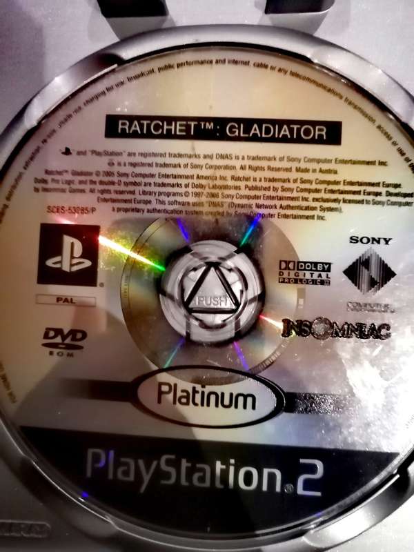 RATCHET GLADIATOR PS2(Disk only)