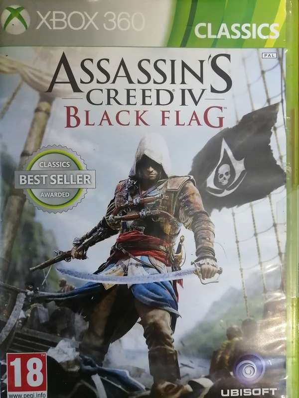 Xbox 360 ASSASSINS CREED 4 BLACK FLAG