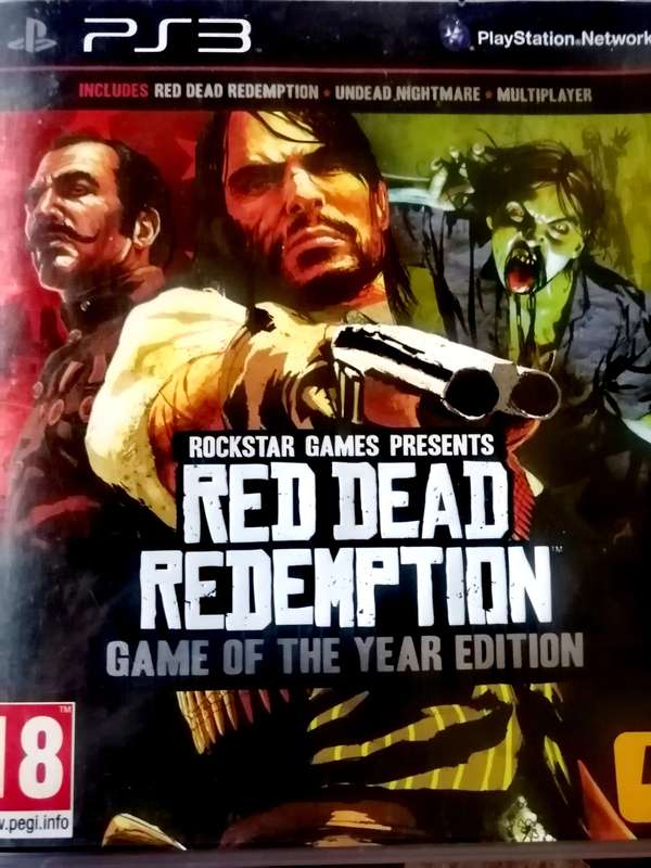 PS3 - RED DEAD REDEMPTION(COMPLETE WITH MAP)