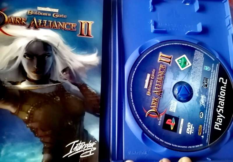 PS2 BALDURS GATE DARK ALLIANCE 2(COMPLETE WITH BOOKLET)