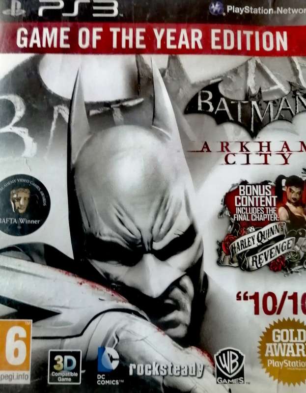 PS3 Batman ARKHAM CITY Game of the Year Edition