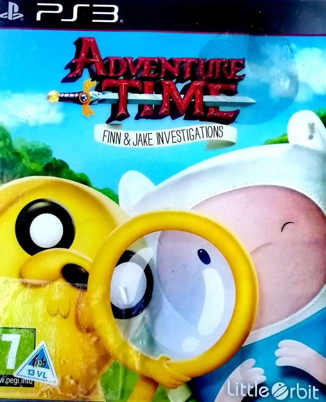 PS3 ADVENTURE TIME Fin & Jake Investigations.