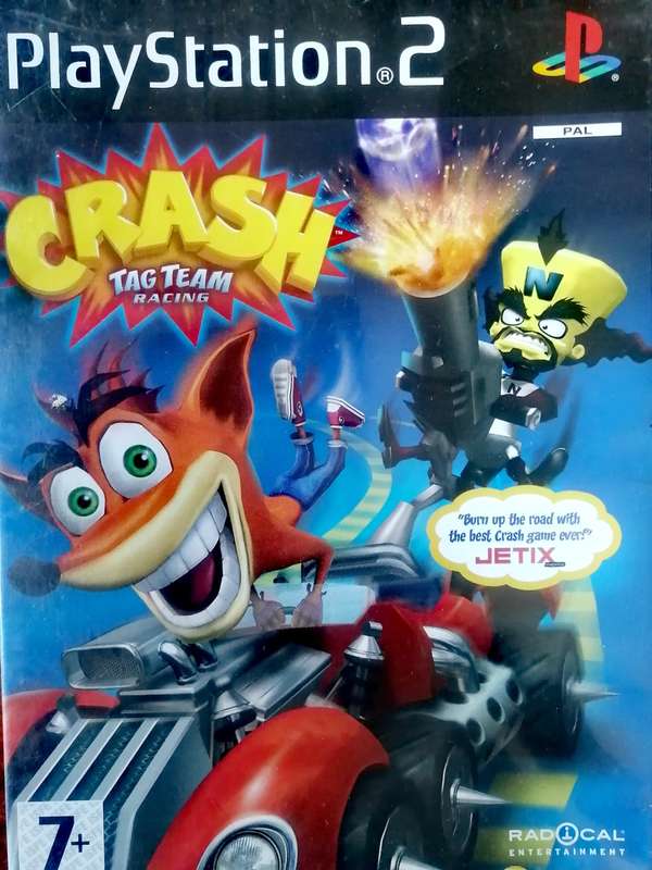PS2  Crash Tag Team Racing