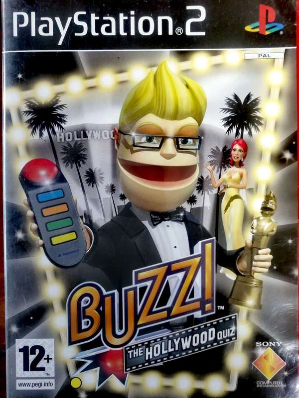 PS2  Buzz The Hollywood Quiz