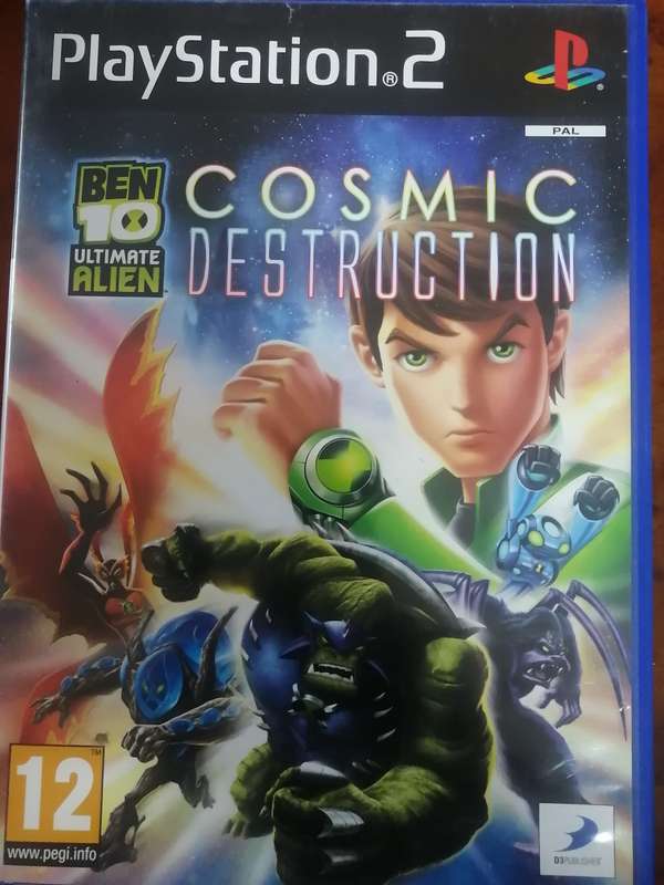 PS2 Ben Ten Cosmic Destruction