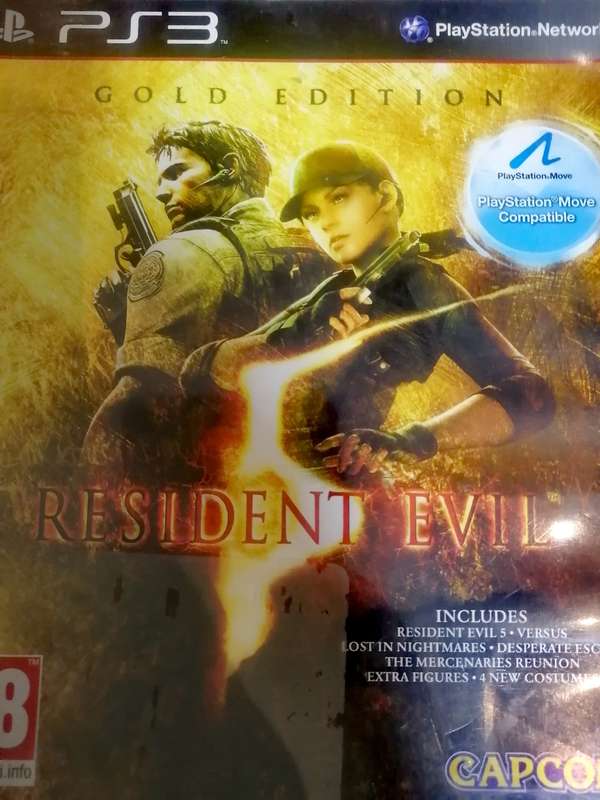 PS3 - Resident Evil Gold Edition