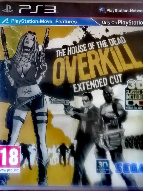PS3 House of The Dead Extended Cut