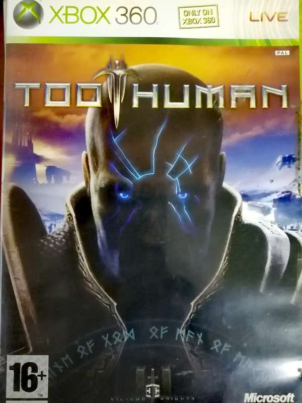 TOO HUMAN XBOX 360