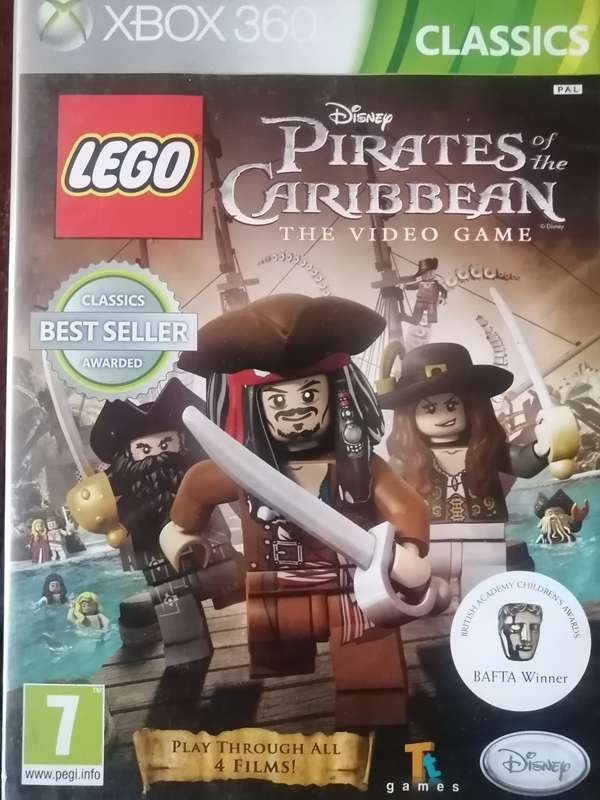 Lego Pirates of The Caribbean Xbox 360