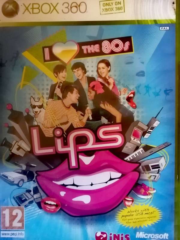 I LOVE THE 80S LIPS XBOX 360